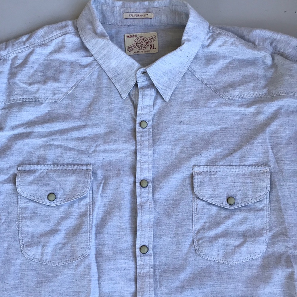 LUCKY BRAND Rockabilly Western Pearl Snap Shirt